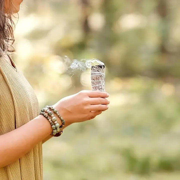 Palo Santo.White Sage.Stone Bundle